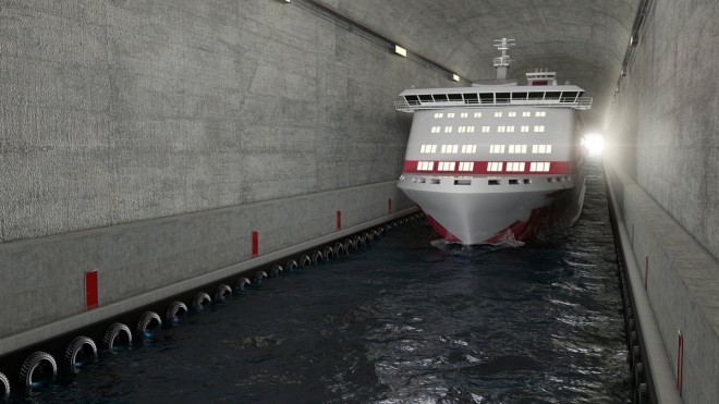 노르웨이가 최초의 선박 터널을 갖게 될까요?