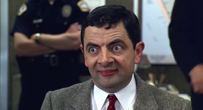 Mr. Bean kot zlobec.