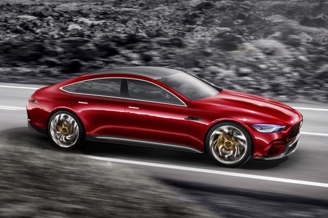 The Mercedes-AMG GT will grow into a production model in two years.