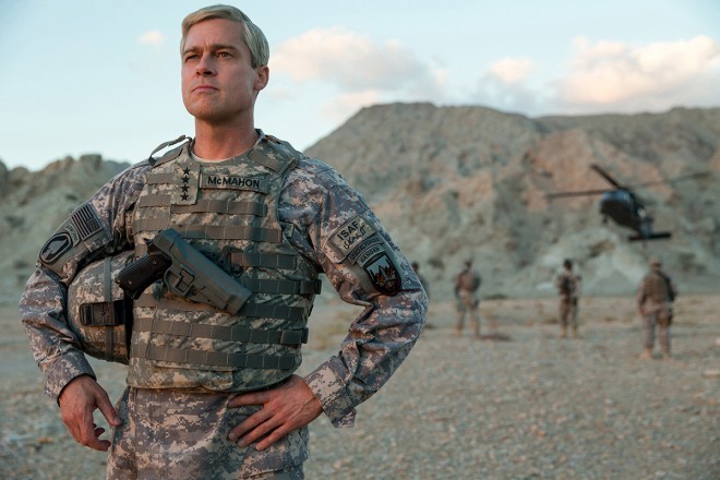 Brad Pitt je v filmu War Machine ameriški general, ki v Afganistan med NATO sile pride kot rock zvezdnik.