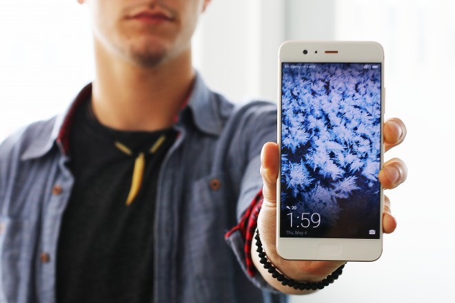 ¡La pantalla es genial! (Huawei P10) 
