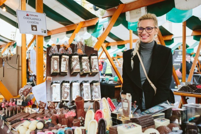 Cada año, la Feria de Čokoljana es visitada por miles de amantes del chocolate y los dulces de toda Eslovenia.