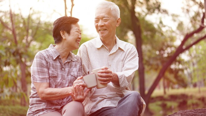 Japonci ostajajo vitki tudi v starejših letih. 