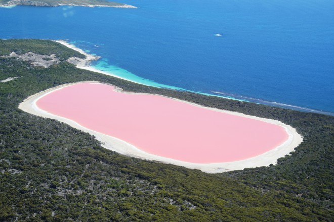 Lac Hillier, Australie