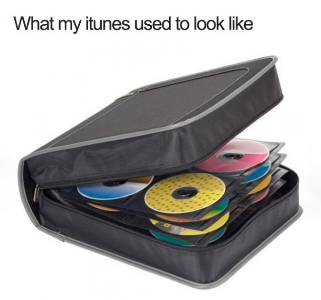 À quoi ressemblait iTunes.