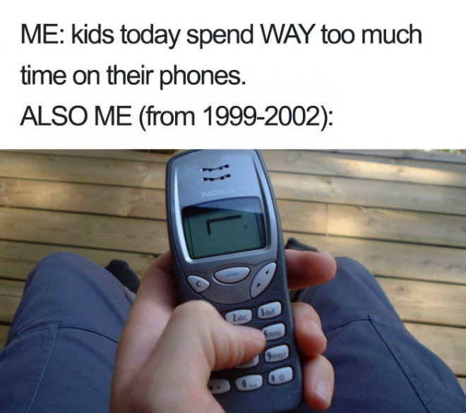 L'emblématique Nokia 3310.