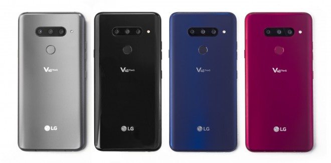 Das LG V40 ThinQ verfügt über ganze fünf Kameras. 