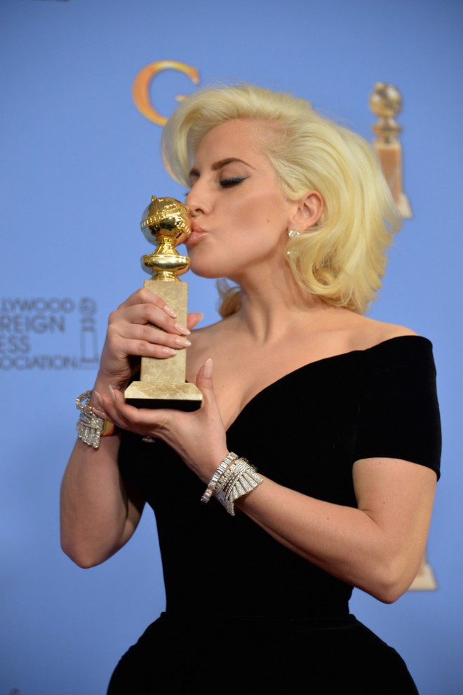 She receives a Golden Globe because she is not only a good singer, but also an actress.