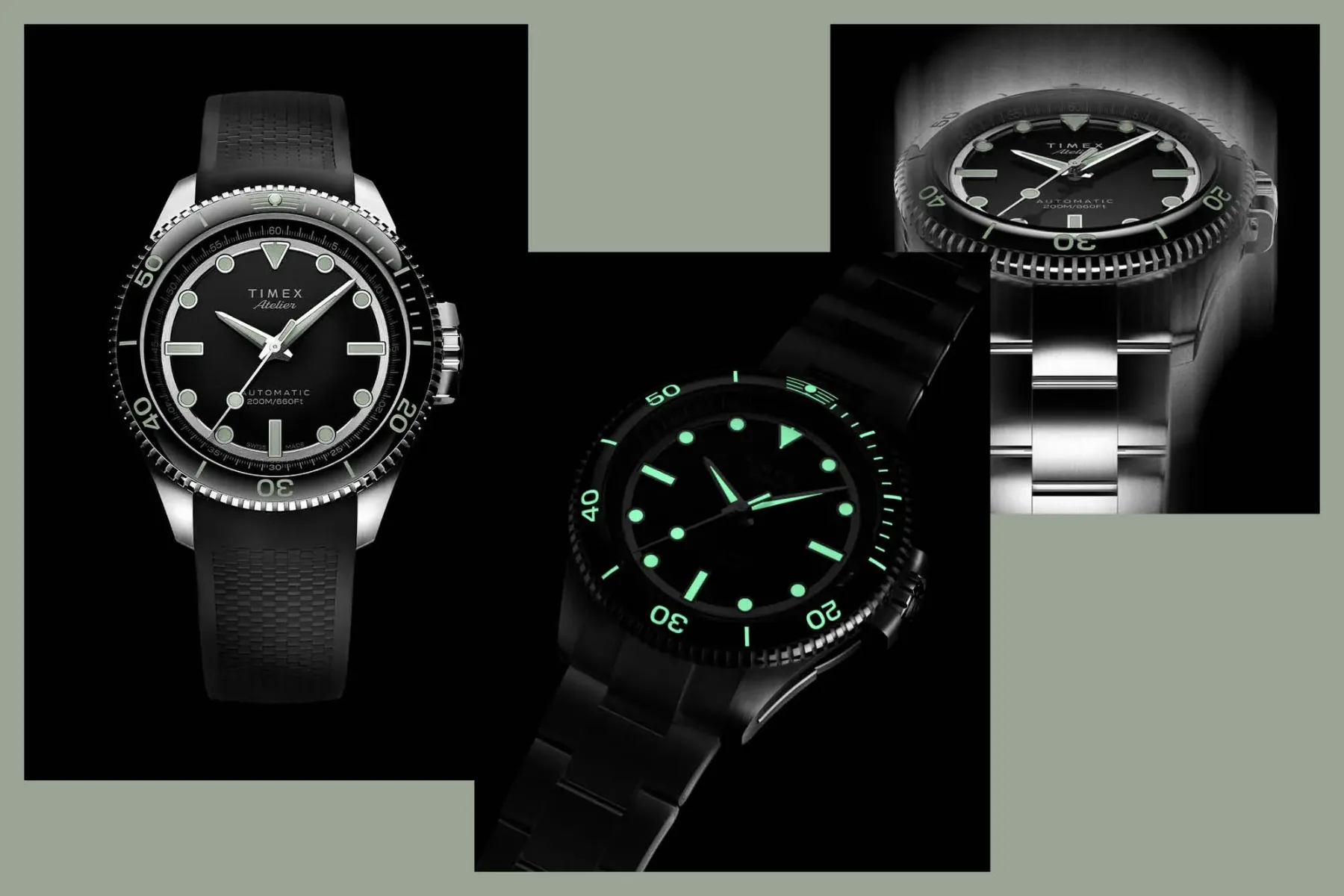 1.000 € za Timex: Timex Atelier Marine M1A je potapljaška ura, ki dokazuje, da Timex zmore več kot poceni ure