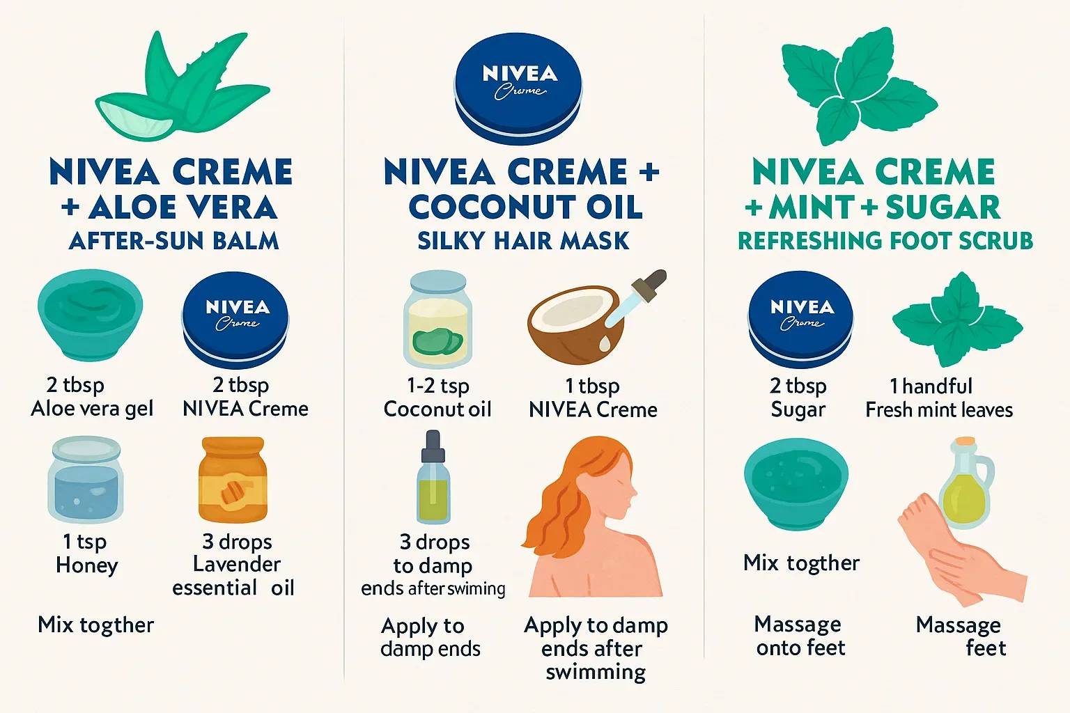 10 lepotnih trikov: klasična Nivea krema – tako ustvari 10 lepotnih čudežev, ki prekašajo serume vredne 100 eur