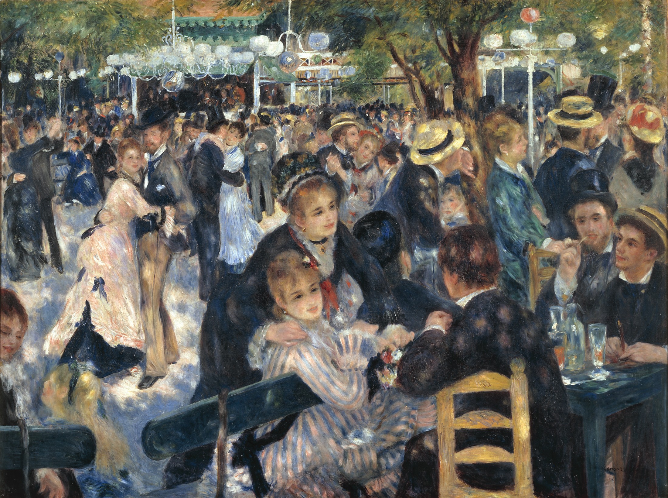 7. Auguste Renoir: Ples pri mlinu de la Galette - 109 milijonov evrov