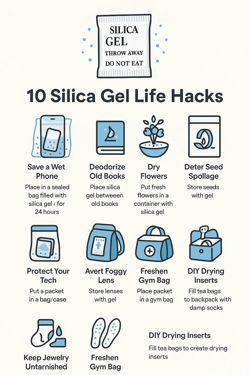 s silica gelom