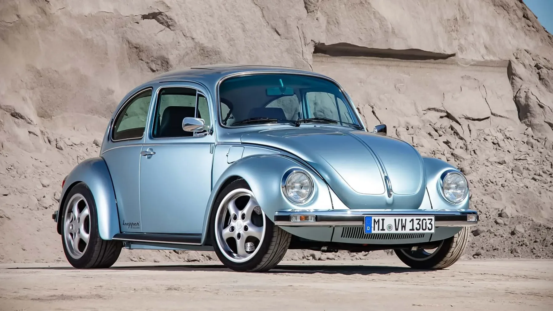 1303 RS-E: Ko klasični VW Hrošč poniža superšportnike s 600 »električnimi« konji