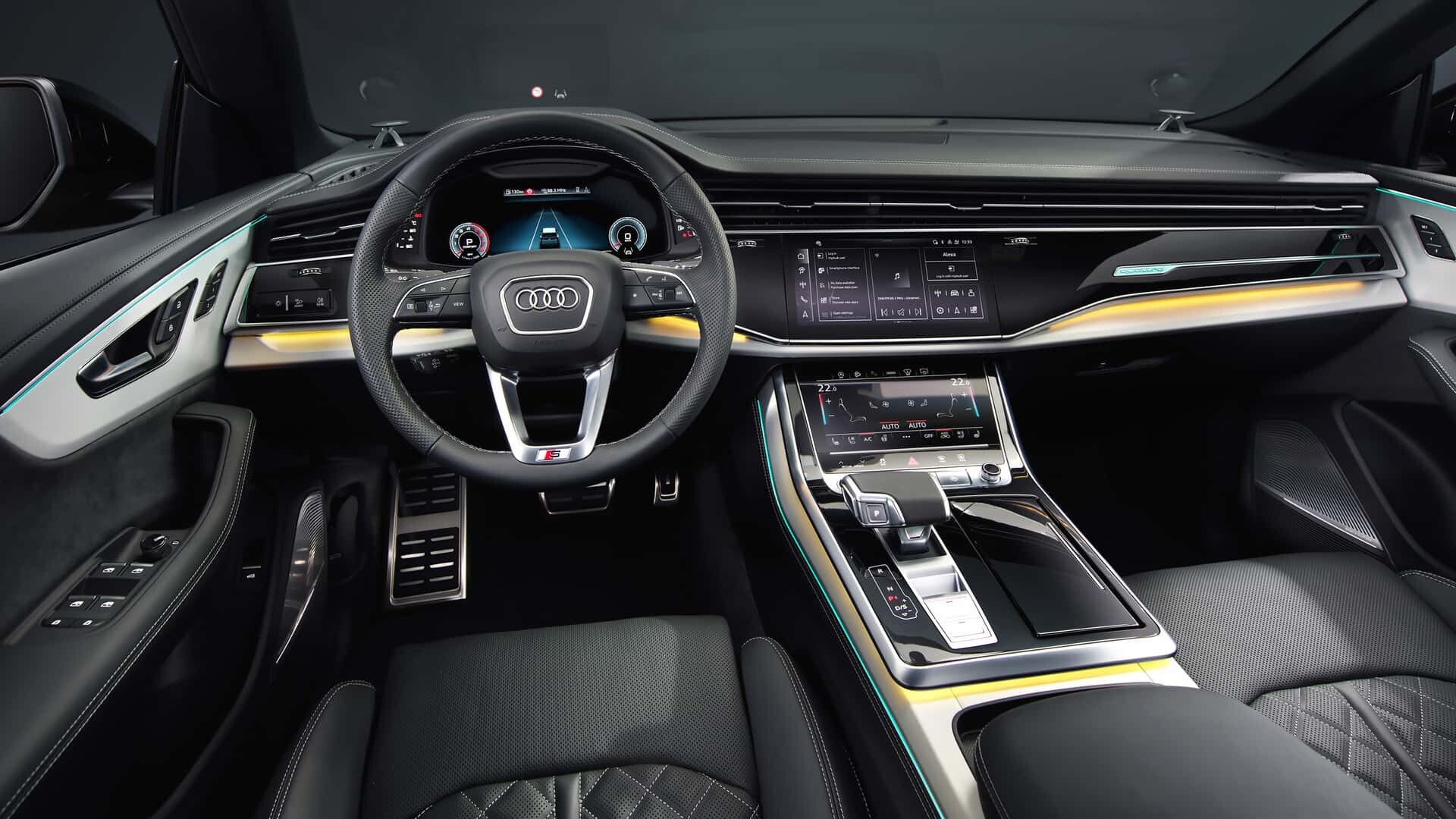 2024 Audi Q8 in SQ8: svetlobna evolucija in moč elegance še vedno odličnega velikana