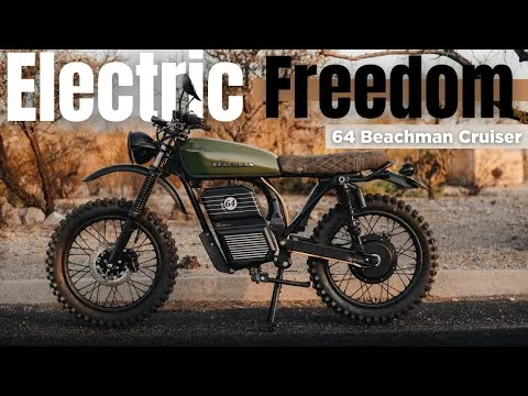 2025 Beachman ’64 E-Bike – Električni café racer, ki te popelje v šestdeseta