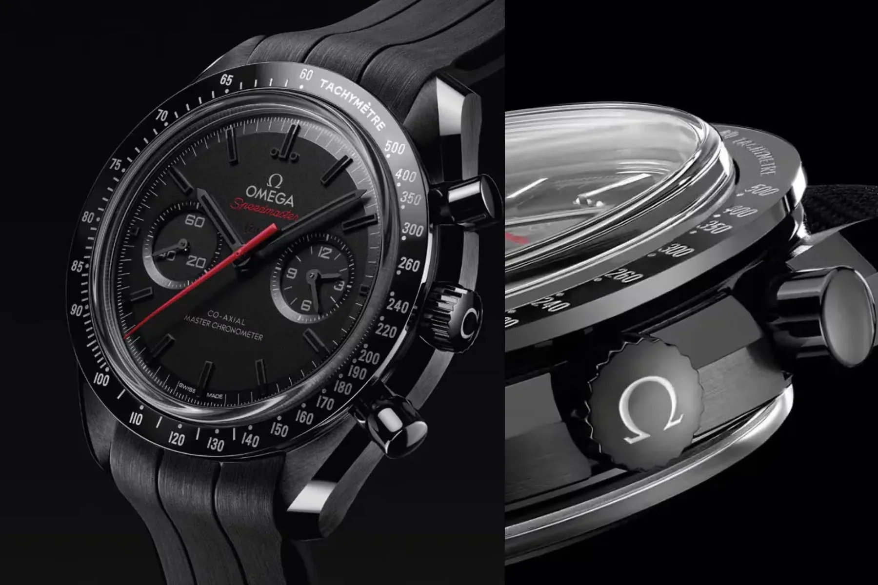 2025 Omega Speedmaster “Dark & Grey Side of the Moon” – nova era keramike in lunarne poezije
