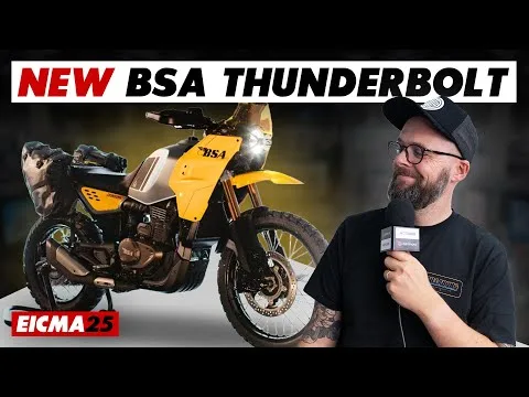 2026 BSA Thunderbolt 350: Britanska legenda se poda na blatne poti avanture