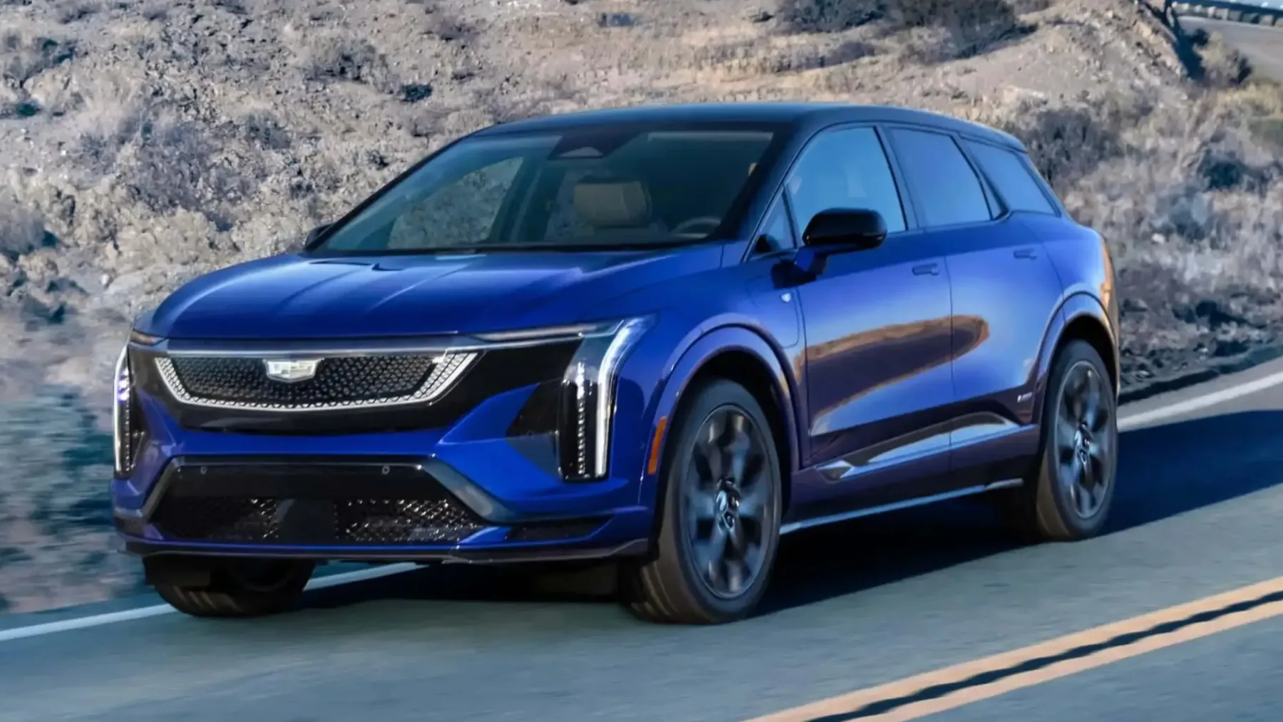2026 Cadillac Optiq‑V: električni mišičnjak, ki prehiteva tudi svojo senco