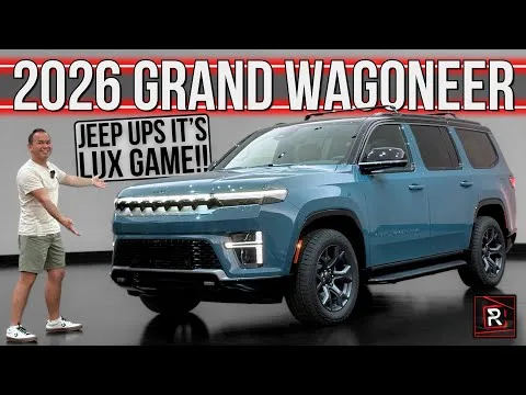 2026 Jeep Grand Wagoneer REEV: Ameriški luksuz se je vklopil v vtičnico