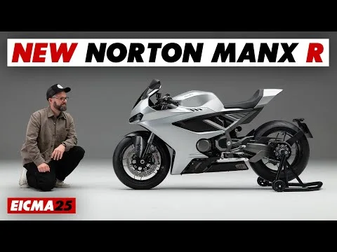 2026 Norton Manx R – britanski povratek med 200 »konjske« superbike, brez krilc, veliko karakterja in stilom