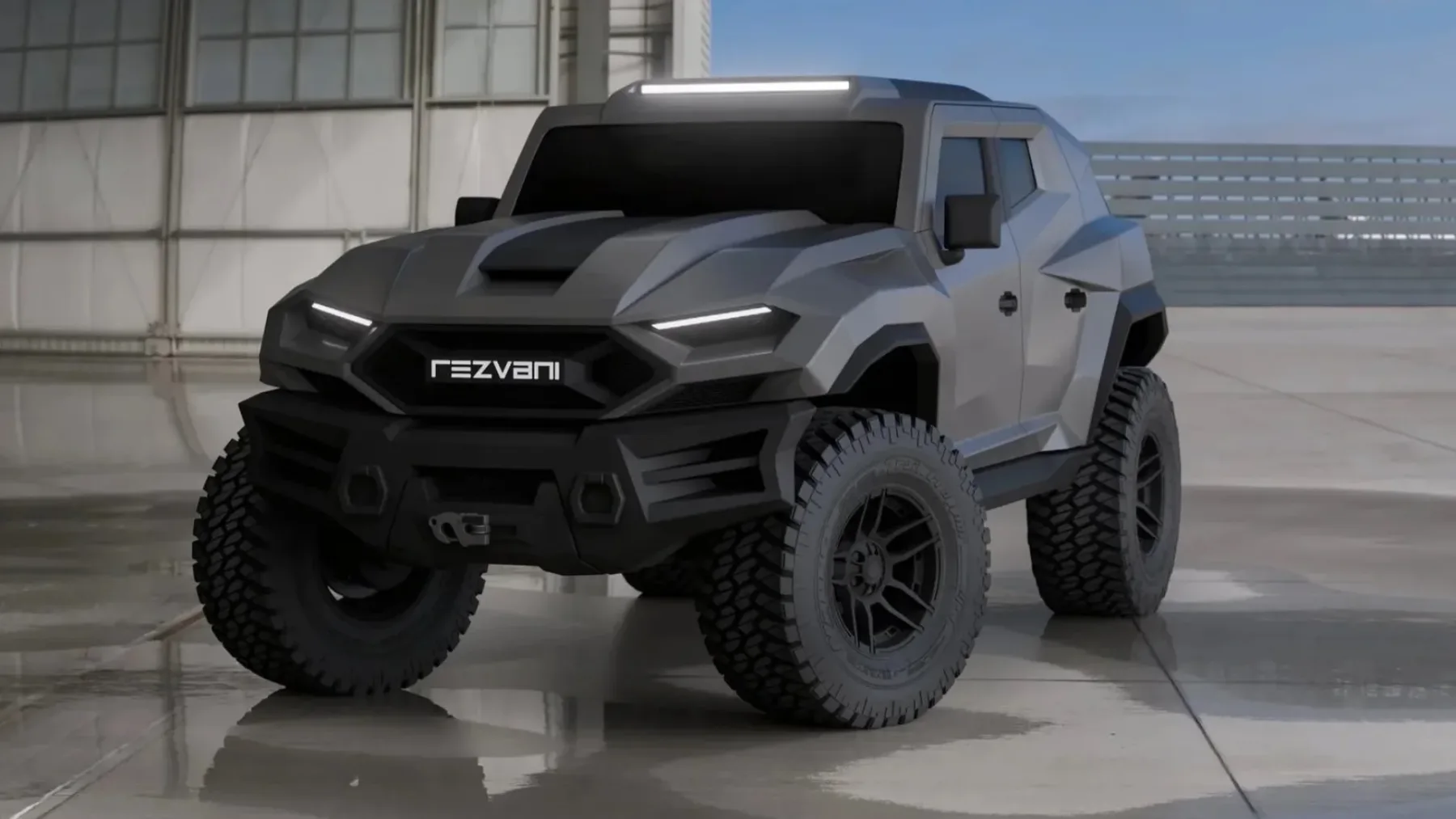 2026 Rezvani Tank: Ko 1000 konjskih moči sreča paranojo