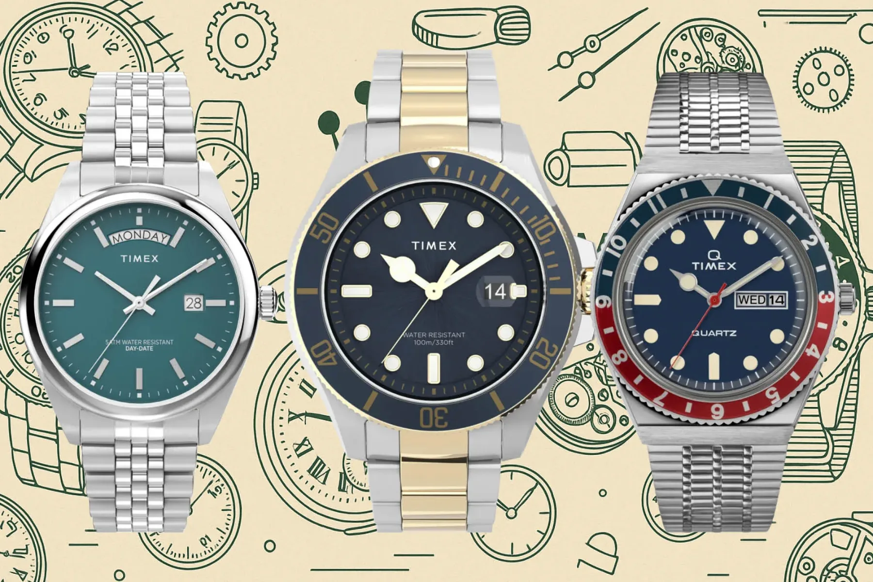 3 ekstra ugodne Timex ure, ki zlahka prevarajo oko, da so skoraj kot Rolex