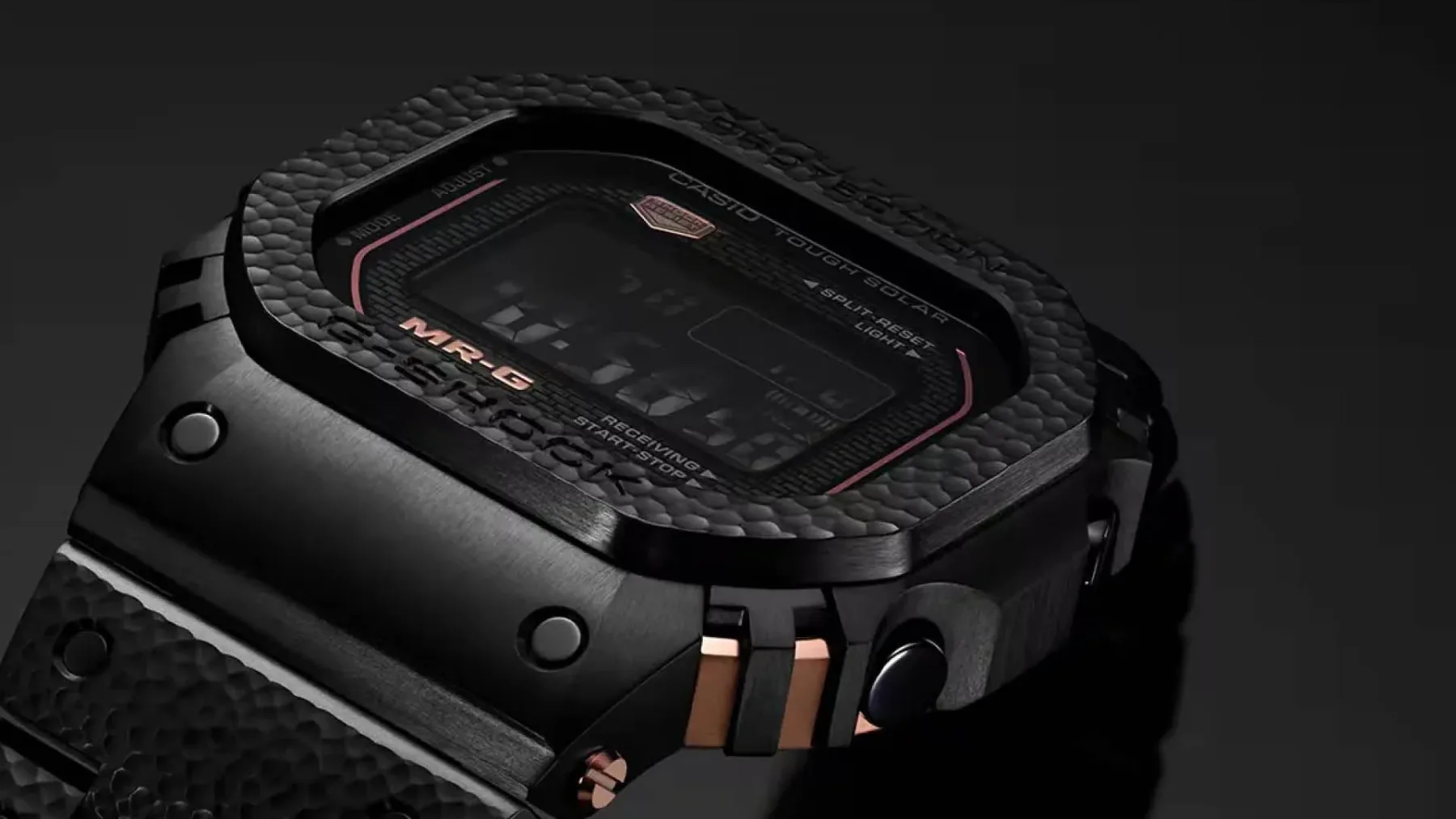 7.500 € za Casio G-Shock MRG-B5000HT – kvadratna ikona iz ročno kovane titanijeve umetnosti