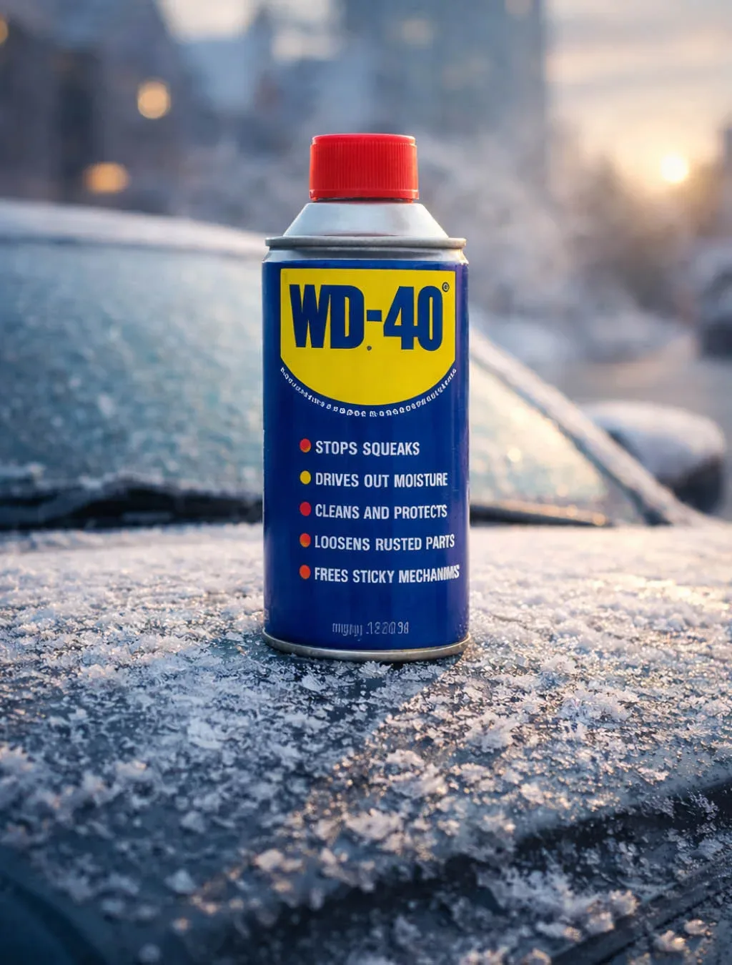 7 briljantnih trikov z WD-40, ki bi jih pozimi moral poznati vsak smrtnik z avtom in zasneženim dvoriščem