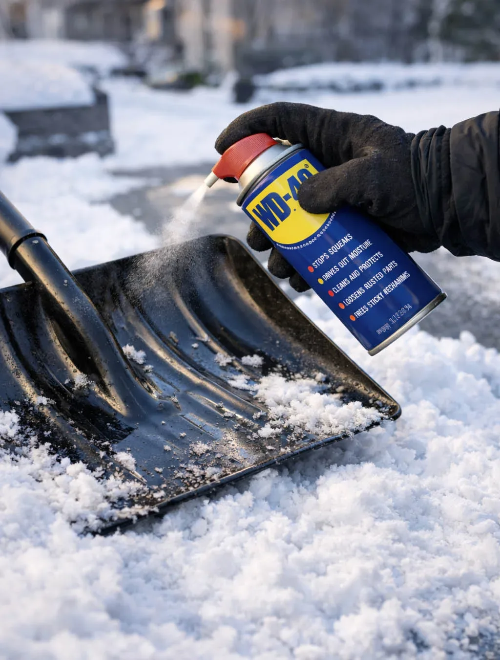 7 briljantnih trikov z WD-40, ki bi jih pozimi moral poznati vsak smrtnik z avtom in zasneženim dvoriščem