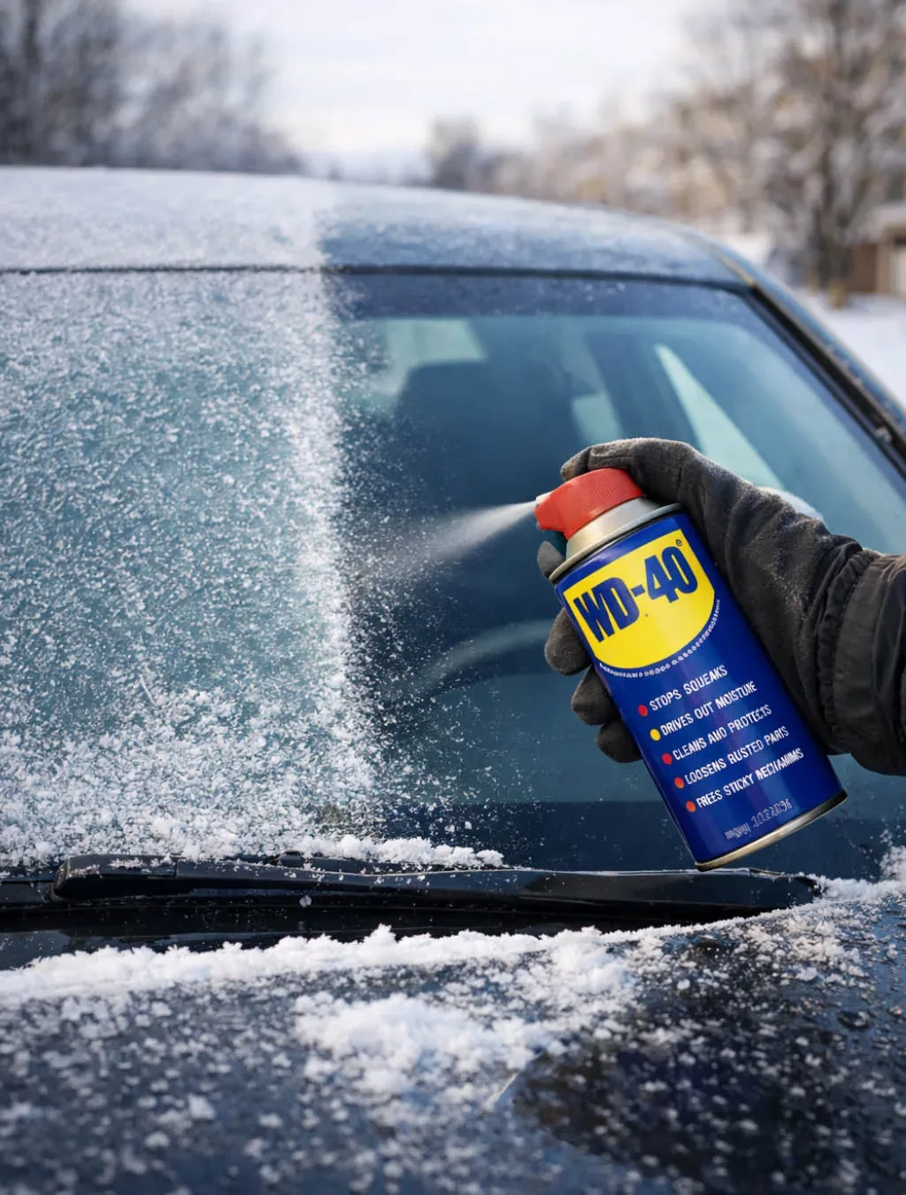 7 briljantnih trikov z WD-40, ki bi jih pozimi moral poznati vsak smrtnik z avtom in zasneženim dvoriščem