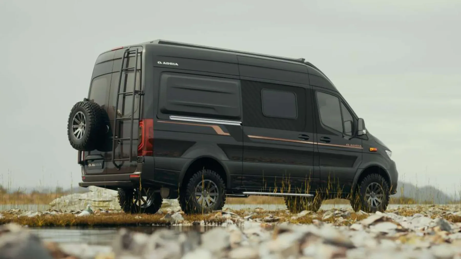 Adria SuperTwin Mercedes Sprinter: Luksuz, robustnost in svoboda – Adria SuperTwin na Mercedes Sprinterju s 4×4