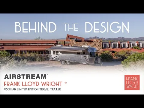 Airstream x Frank Lloyd Wright: Umetnost na kolesih, ki redefinira luksuzno kampiranje