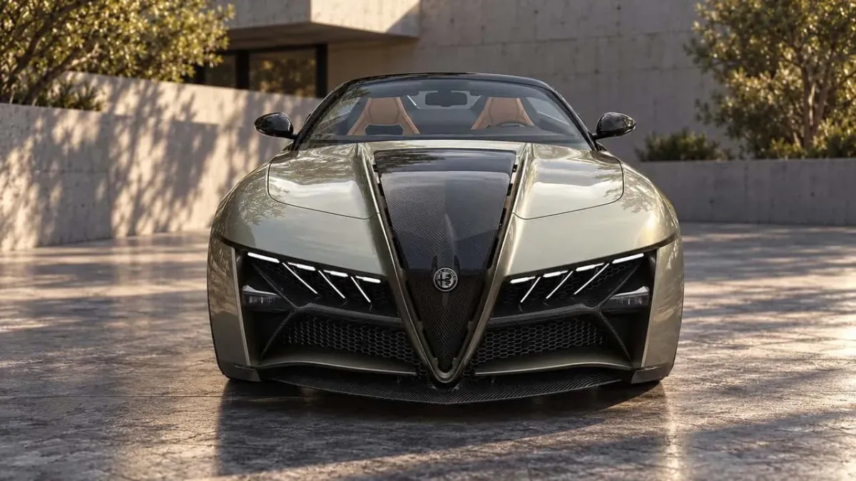 Alfa Romeo Giulia Quadrifoglio kot dvosedežni kabriolet: Castagna Milano ustvarja divjega roadsterja – slika 3