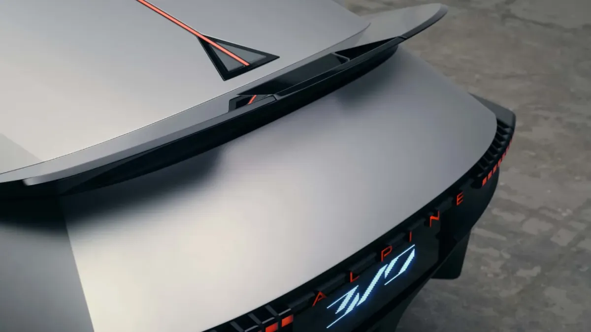 Alpine A310 Vision Concept: Francoski klinasti upornik, ki želi znova ponižati Porsche 911 – slika 5