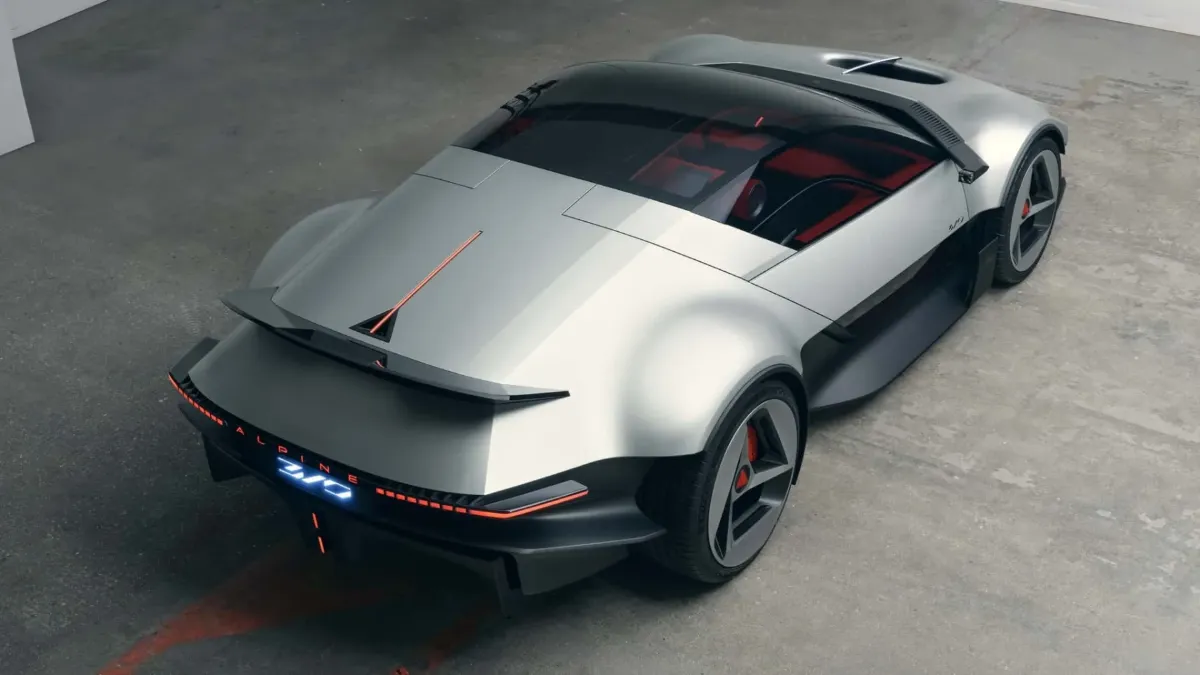 Alpine A310 Vision Concept: Francoski klinasti upornik, ki želi znova ponižati Porsche 911 – slika 2