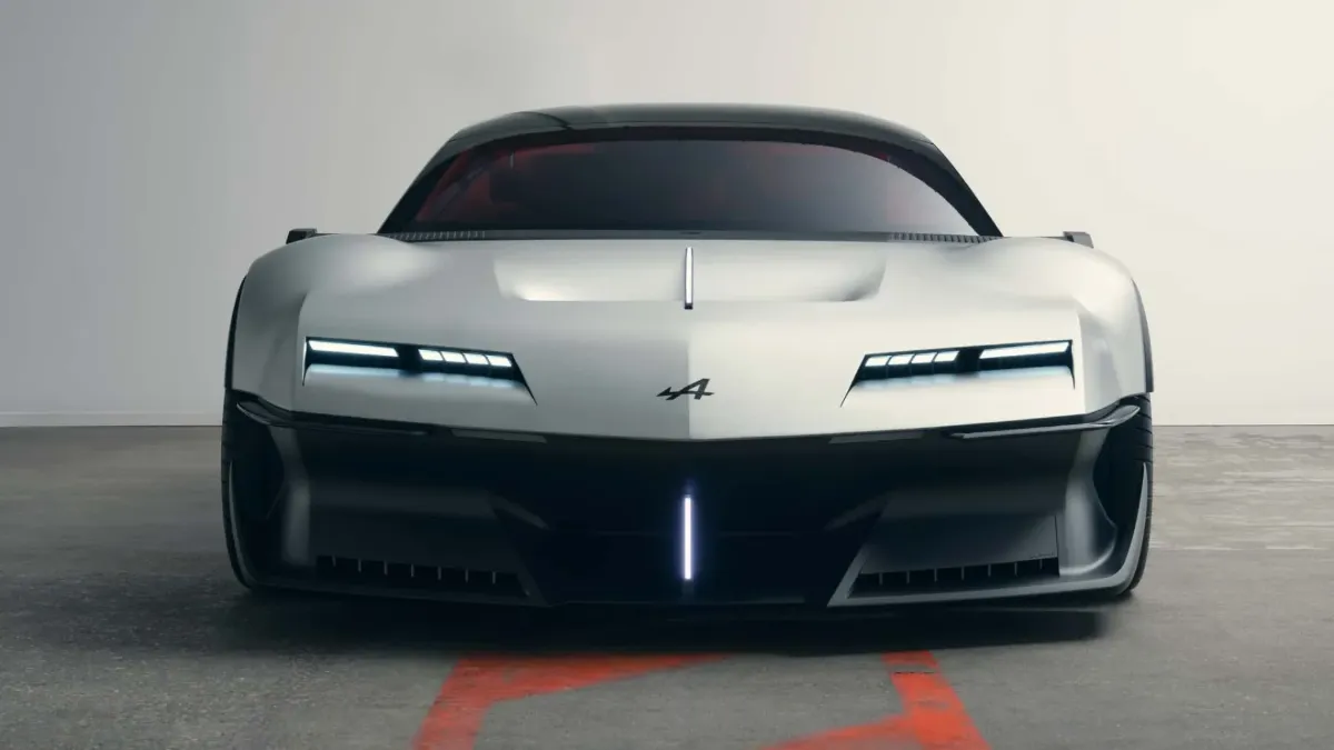 Alpine A310 Vision Concept: Francoski klinasti upornik, ki želi znova ponižati Porsche 911 – slika 1