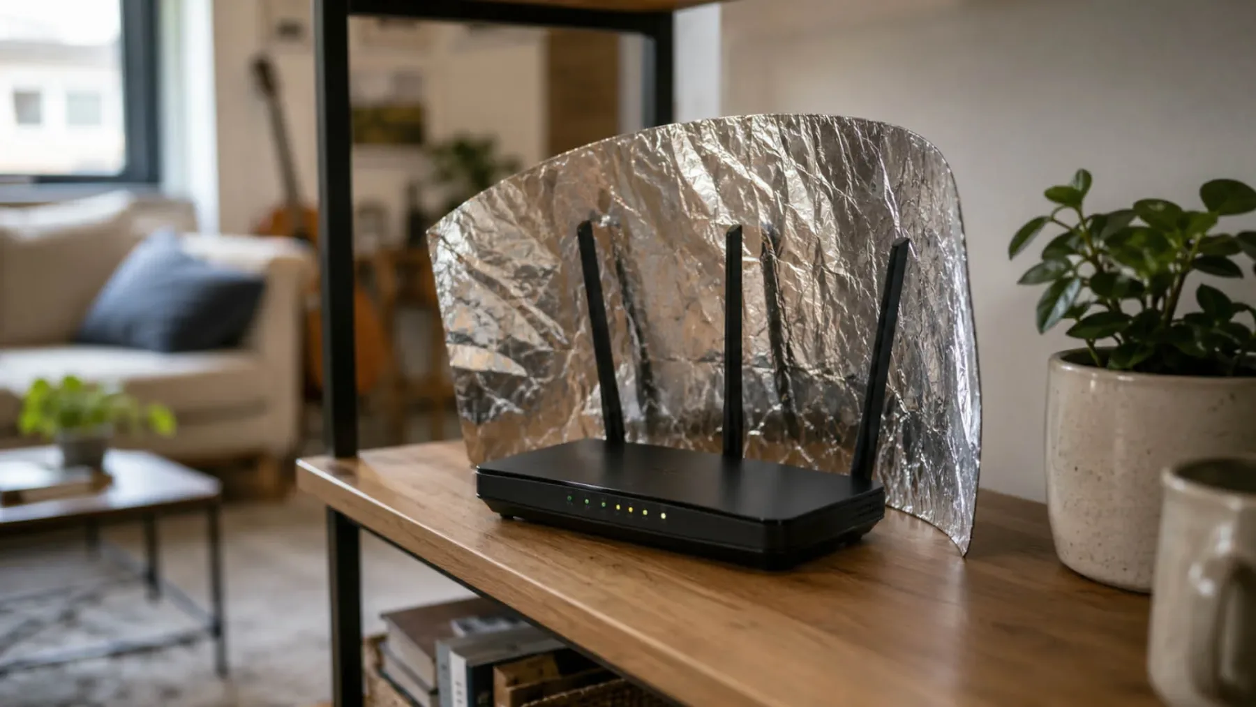 Aluminijasta folija za boljši Wi-Fi? Viralni trik, ki res deluje!