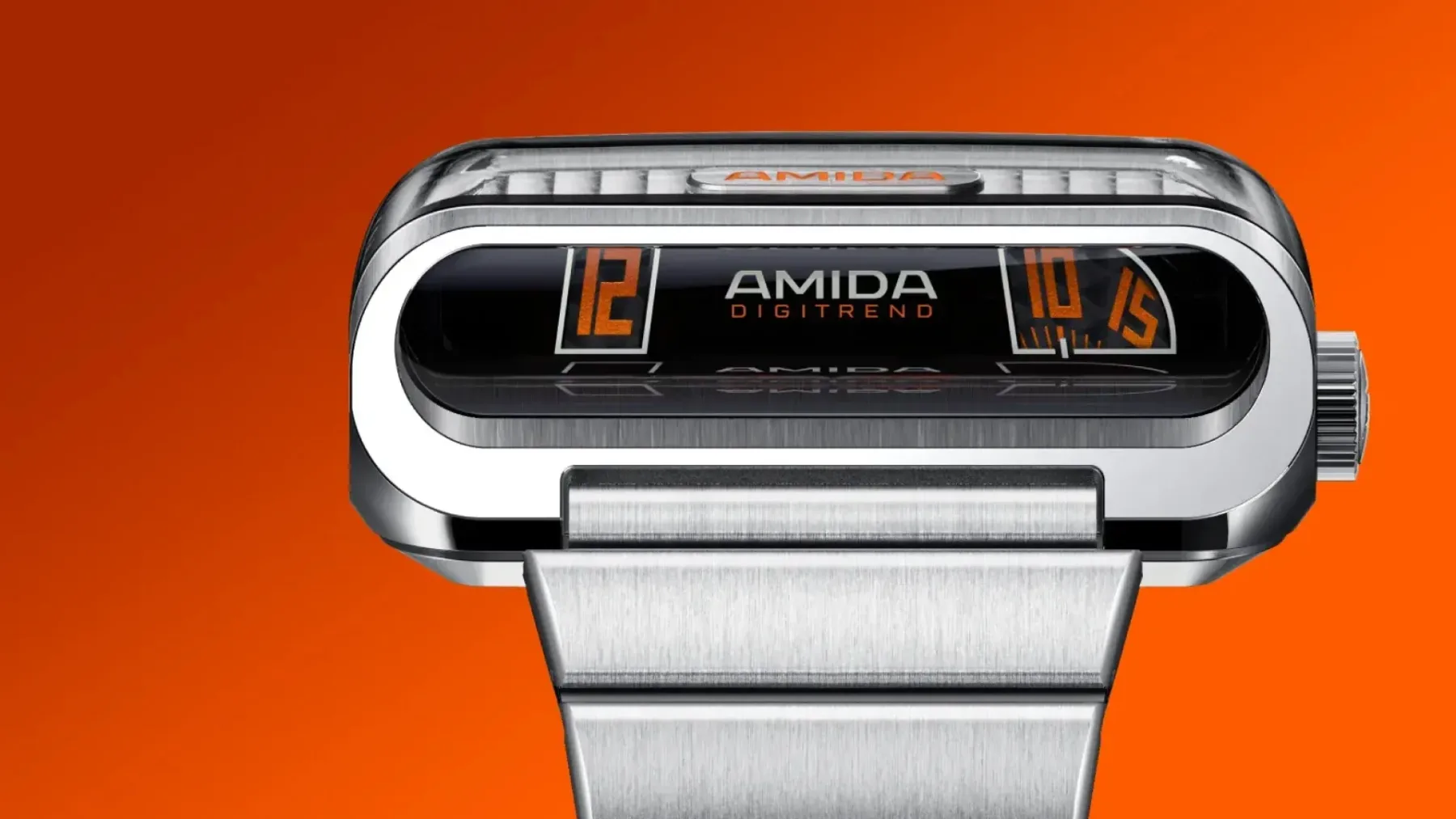 Amida Digitrend Open Sapphire: Retro-futuristična ikona z razkrivenim mehanizmom