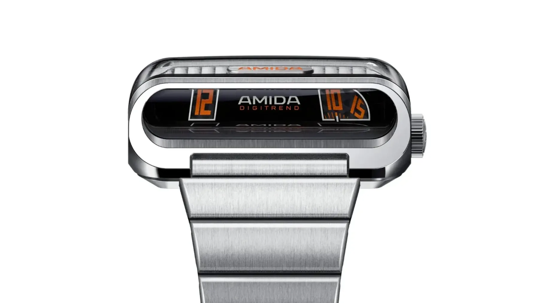 Amida Digitrend Open Sapphire: Retro-futuristična ikona z razkrivenim mehanizmom