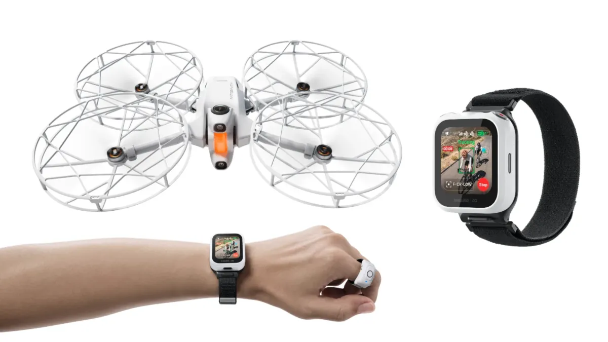Sanje vsakega športnika: Antigravity A1 je 360-stopinjski dron, ki ga vodite le z gibi roke – slika 2