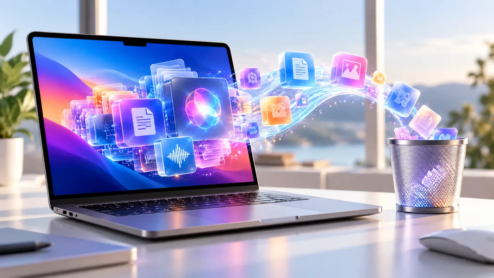 Apple Intelligence v smeteh: Kako z enim ukazom osvoboditi Mac in pridobiti nazaj do 30 GB prostora