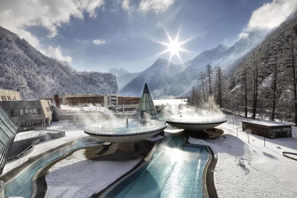 Aqua Dome Hotel: pravljični avstrijski termalni resort