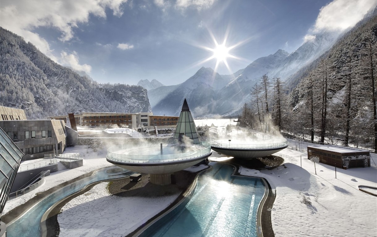 Aqua Dome Hotel: pravljični avstrijski termalni resort
