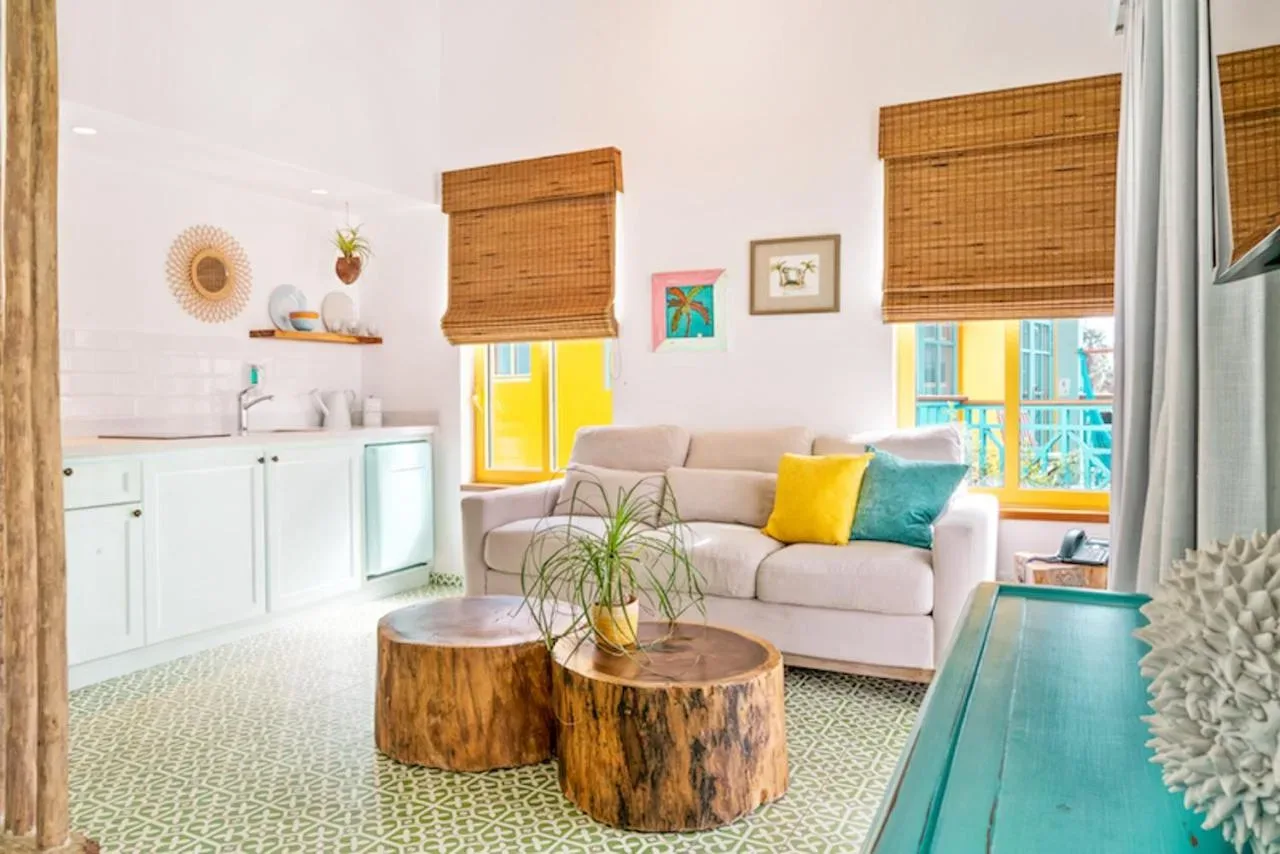 Aruba, kokos in zasebni bazen: Boardwalk Boutique Hotel ve, kako se razvajati in odklopiti!