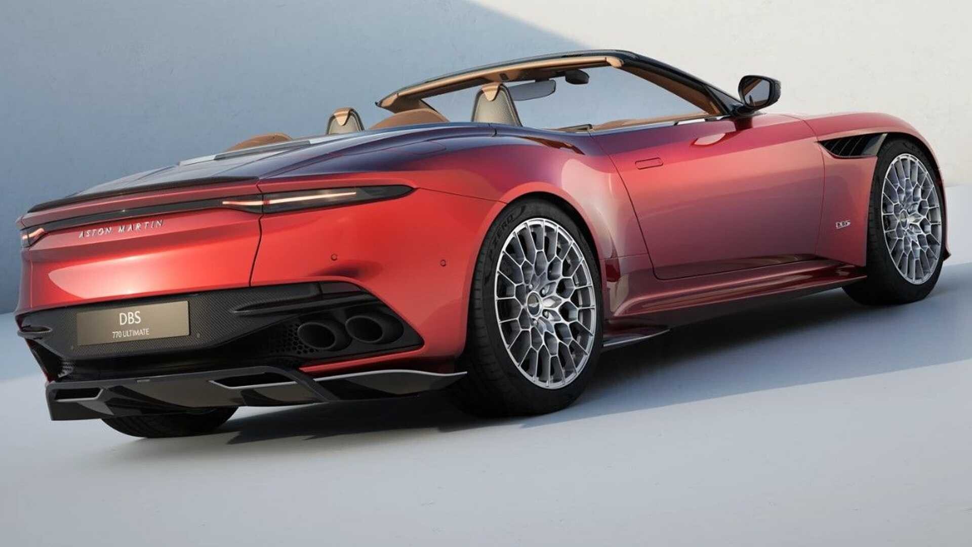Aston Martin DBS 770 Ultimate Volante: kabrioletska mojstrovina v le 199 izvodih