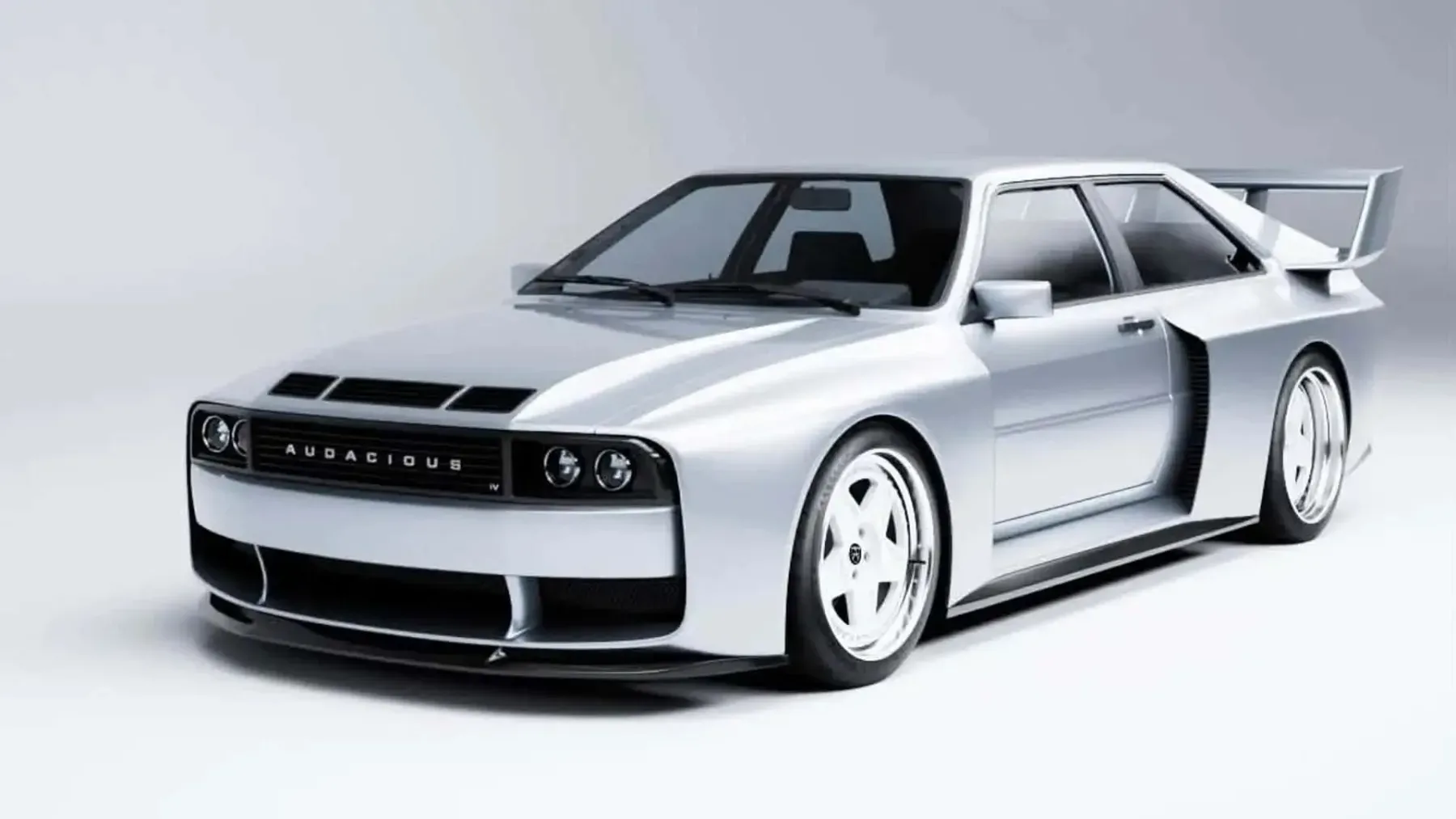 Audacious IV: Sodobni Audi Quattro z 10.000 vrtljaji na minuto in surovim motorjem V8