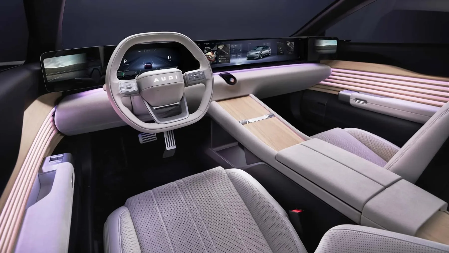 Audi brez krogov: nova kitajska podznamka A U D I z 764 konji prihaja aprila