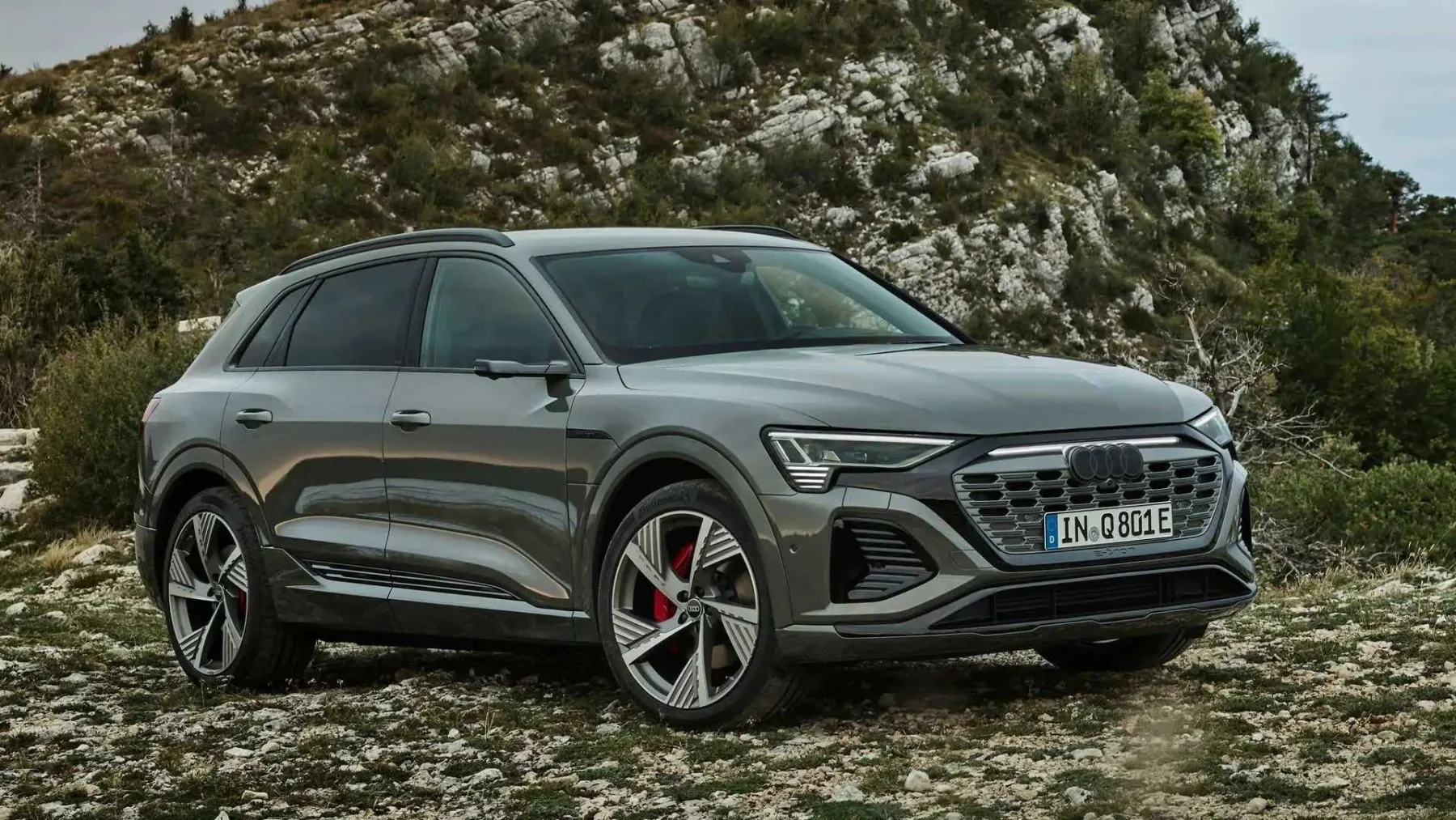 Audi ukinja – Audi Q8 e-tron: konec ere luksuznega električnega SUV-ja