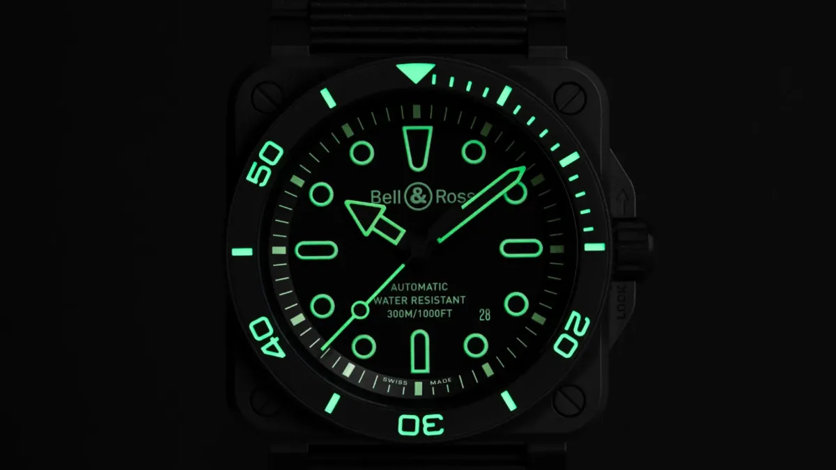 Bell & Ross BR-03 Diver Lum Outline
