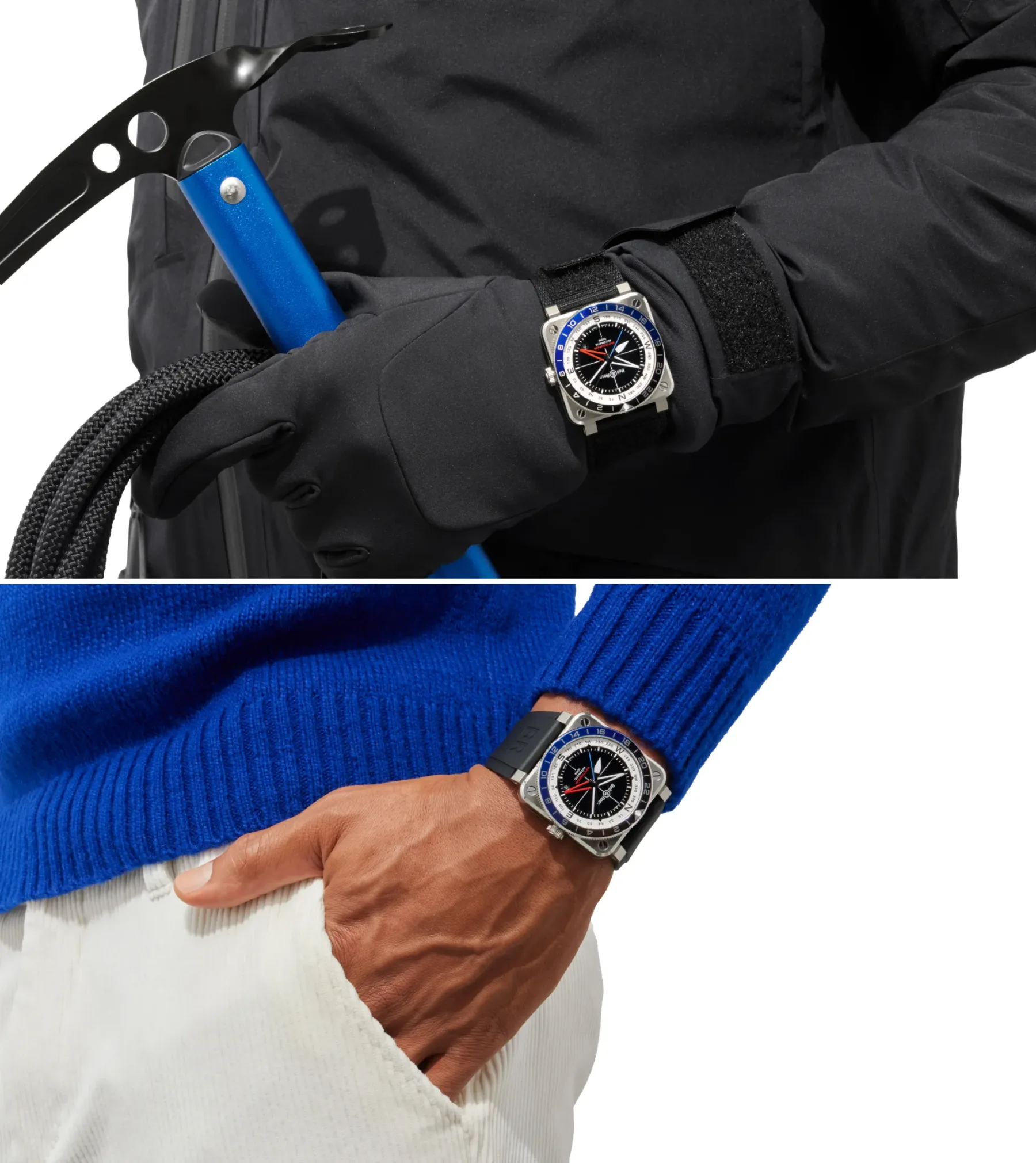 Bell & Ross BR-03 GMT Compass: Popotniška ura, ki postane pravi kompas